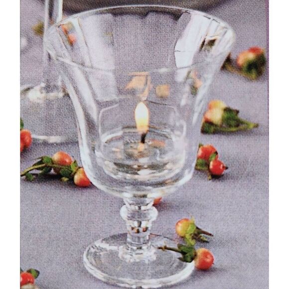 🩵PartyLite Classico Nuovo Clear Tealight/Votive Candle Holder - Picture 2 of 7